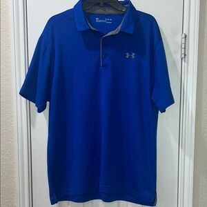 Under Armour Blue Performance Polo Shirt